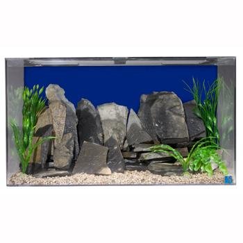 SeaClear Rectangular Aquarium Combo in Cobalt Blue, 50 gal.