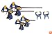 IRWIN SET150 6-Piece Clamp Set