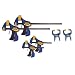 IRWIN SET150 6-Piece Clamp Set