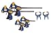 IRWIN SET150 6-Piece Clamp Set