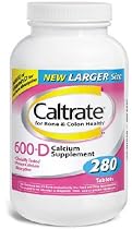 Caltrate 600 with Calcium & Vitamin D, 280 Tablets