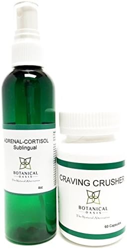 WOMEN Save $10.00 when you Combine CRAVING CRUSHERS 90 Caps and ADRENAL-CORTISOL SUBLINGUAL 4 Ounce Drops Free Shipping on Amazon's Lowest Price 2 Product Kit, CUSTOM WEIGHT LOSS PROGRAM FOR WOMEN Who Want to Lose Weight and Increase Muscle Tone Without Losing Muscle Mass. This Comprehensive 30 Day Program Includes: Two Custom Compounded All-natural, Organic Compounds, Which Synergistically Work Together to Burn Fat, Increase Energy, Boost Metabolism and Maintain a Healthy Immune System: Provide You with the Simple Components You Need to Get the Most Out of Your Exercise and Dieting Efforts. Don't Let All That Times You Spend Trying to Lose Weight Go to Waste. If Bought Separately on Amazon These 2 Compounds Would Be $59.90.