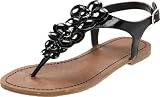 Mia Kids’ Madison,Black Patent,2 M US Little Kid