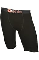 Ethika Mens The Staple Black Seal Boxers Underwear