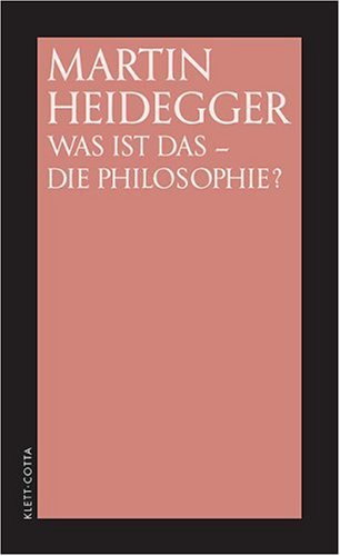 Was Ist Das, Die Philosophie?