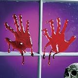Bloody Hands Window Clings (2)