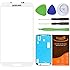 CrazyFire&reg; White Front Outer Glass Lens Screen Replacement For Samsung Galaxy S4 SIV I9500 L720 I545 I337 M919 R970+Tools Kit+Adhesive Tape