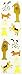 Mrs Grossman Stickers-Playful Dogs