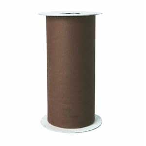 Tulle-Spool-Brown-By-The-Spool