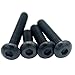 M3 Carbon Steel Button Head Socket Cap Screw Qty 120-piece Assortment Set with Allen Wrench
