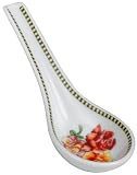 Versace by Rosenthal Hot Flowers 5-1/2-Inch Porcelain Spoon