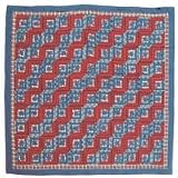 Quilt Twin Red Log Cabin
