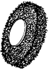 3M Scotch Brite Clean and Strip Black Disc 4 x 1/2 - MMM7466