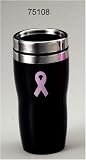 Farberware Pink Ribbon Series Travel Mug - Black