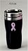 Farberware Pink Ribbon Series Travel Mug - Black
