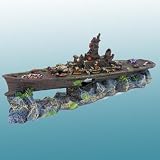 Penn Plax Small Battleship Fish Tank Ornament Decoration Reviews 41HGbIfsIhL. SL160 Penn Plax Small Battleship Fish Tank Ornament Decoration Reviews