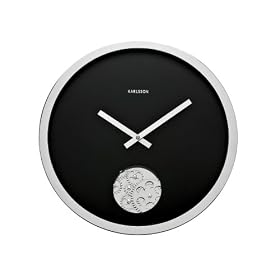 Karlsson  Wall Clock New Gear - Hole In The Wall Large