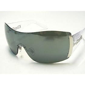 New Dolce and Gabbana D&G 8039 656 6G Transparent Gray Mirror Sunglasses Size: 31-01-130