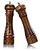 PROLOSO Oak Wood Pepper Mill Pepper and Salt Grinder,Pepper and Salt Shaker 8