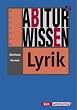 Abiturwissen: Lyrik