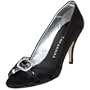 Caparros Women's Frida Pump,Black Silk,6.5 M US