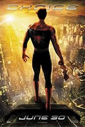Spiderman 2 - Framed Movie Postcard (Choice) (Size: 4" x 6")