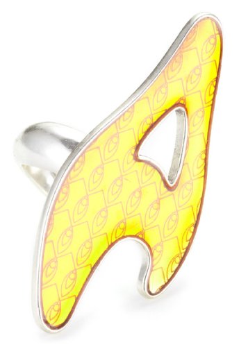 Pilgrim Damen-Ring Verstellbar Swan Versilbert, Orange 473-804 Preisvergleich
