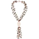Rose Quartz & Unakite Bead Necklaces by Sajen