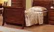 Delightful Louis Phillipe Full Bed/Nightstand/Mirror/Dr