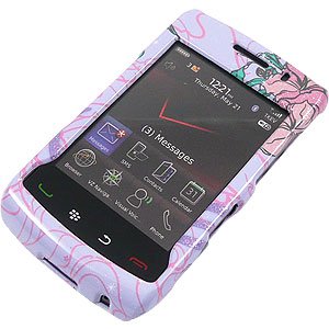 Disney Shield Protector Case for BlackBerry Storm 2 9550 9520, Tinkerbell Lavender