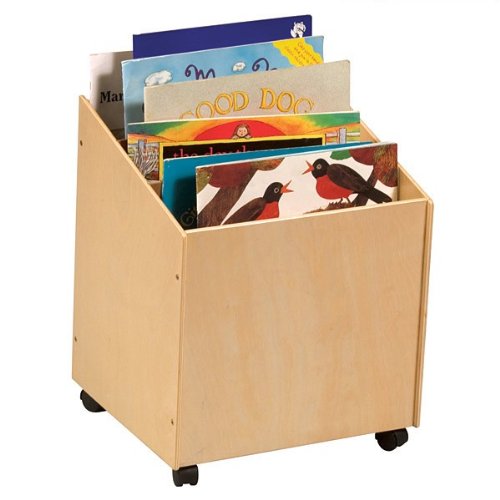 41HGqB%2BvyWL Kids / Childrens Big Book Storage Box with Casters