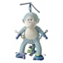 Taggies Musical Menagerie Take Along Toy, Blue Monkey