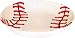 14 Baseball Shaped Serving Tray