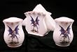 3PC Napkin Holder, Salt & Pepper shakers Fairy Decor
