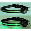 Dog Collar with Green LED Lights, Multi-Function, Large