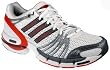Adidas Mens adiStar Cushion 6 Run White/Iron Metallic/Rave Red Running