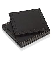 4 Bonded Leather Coasters