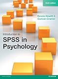 Introduction to SPSS in psychology : for version 22 and earlier