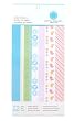 Martha Stewart Crafts Paper Borders 6'' X 12'' Baby Girl/Boy By The Package