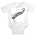 Onesie with insect, lacewing