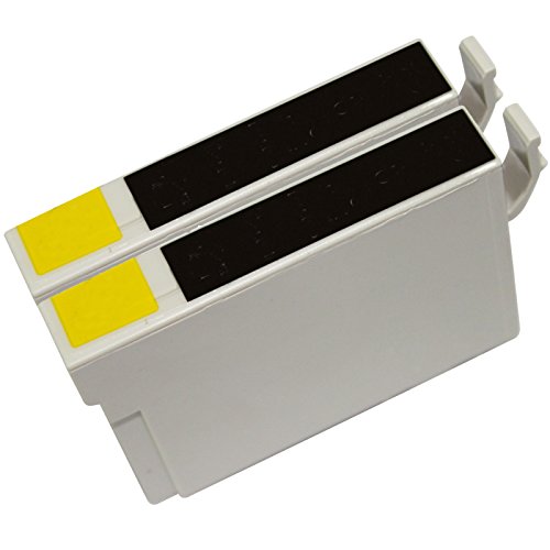 2 Remanufactured T126120 126 T1261 (High Capacity) Black Ink Cartridges WorkForce: 60 435 520 545 630