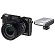Samsung NX-200 20.3MP Digital SLR Camera in Black with 18-55mm Lens + Samsung SEF15A TTL FLASH