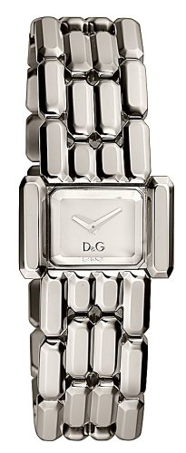 D&G Dolce&Gabbana-Damen-Armbanduhr ARISTOCRATIC 2H BRC SILVER DIAL SS CASE DW0470