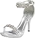 Ellie Shoes Women's 431-Sterling Sandal,Silver,6 M US
