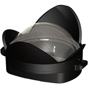 Fantasea WP-DC28 & WP-DC34 Big Eye Lens G10, Wide Angle Lens for Canon G10,G11 & G12 Underwater Housings