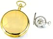 Pocket Watch - Charles Hubert 14k Gold Plated White Dial Pocket Watch