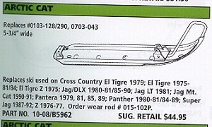Arctic Cat Replacement Ski