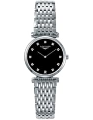 Longines Le Grande Classique Black Dial Steel Ladies Watch L4.209.4.58.6