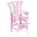Melissa & Doug Deluxe Wooden Doll High Chair