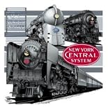 New York Central Triple Header Railroad Train Sweatshirt Pullover